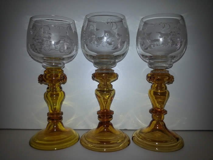 vender compra copas antiguas de cristal